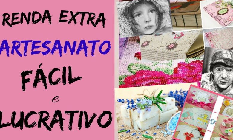 Renda Extra com Artesanato: Guia Prático para Ganhar Dinheiro Criando e Vendendo Peças Artesanais